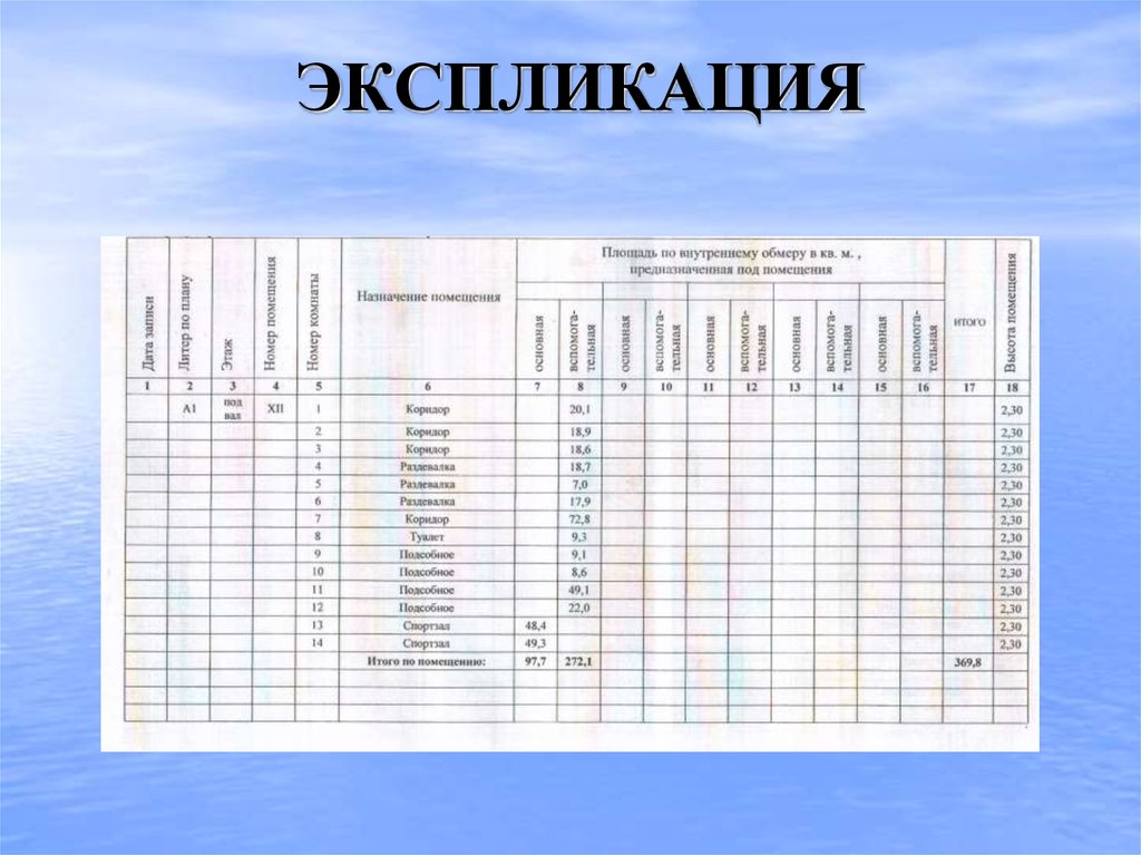 Режиссерская экспликация. Операторская экспликация. Экспликация сценария. Звуковая экспликация.