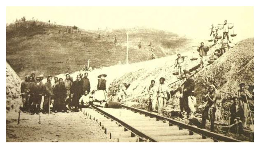Китай строительство железной дороги