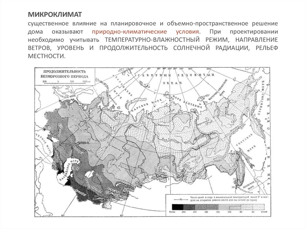 Природно климатический фактор россии