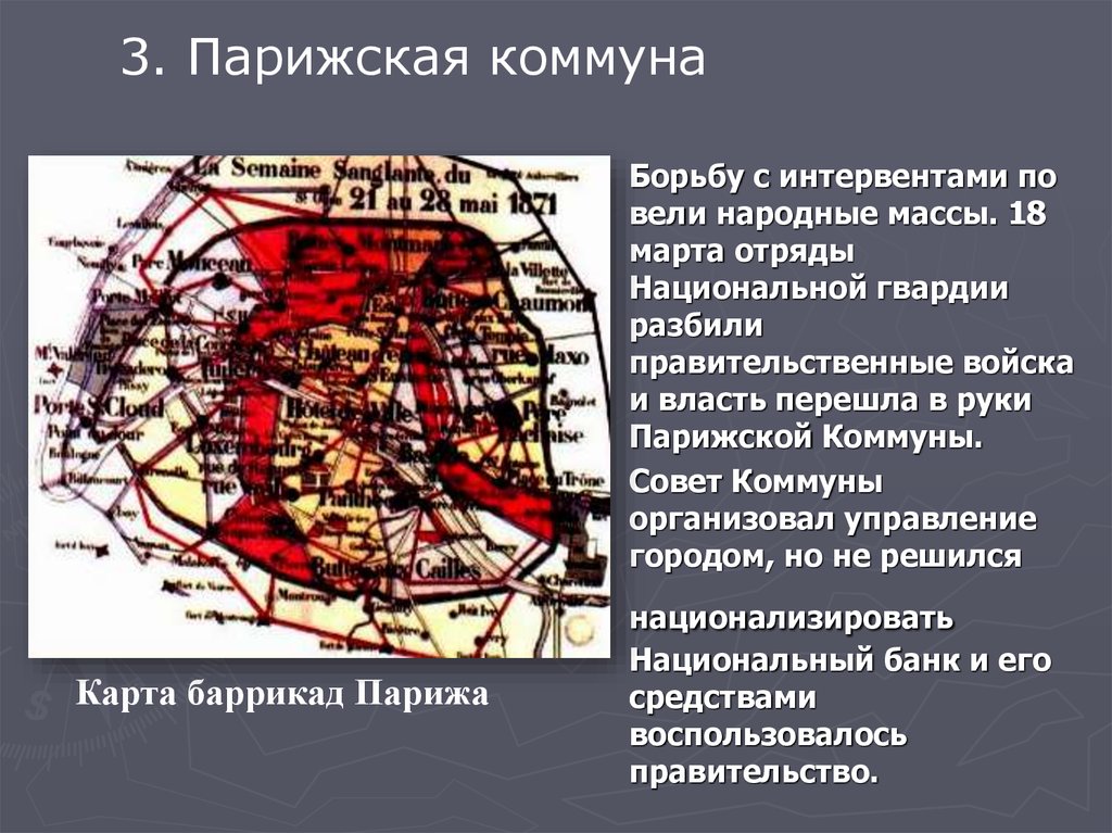 Парижская коммуна презентация