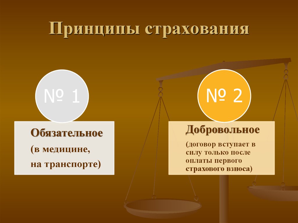 Страхование 10 класс презентация