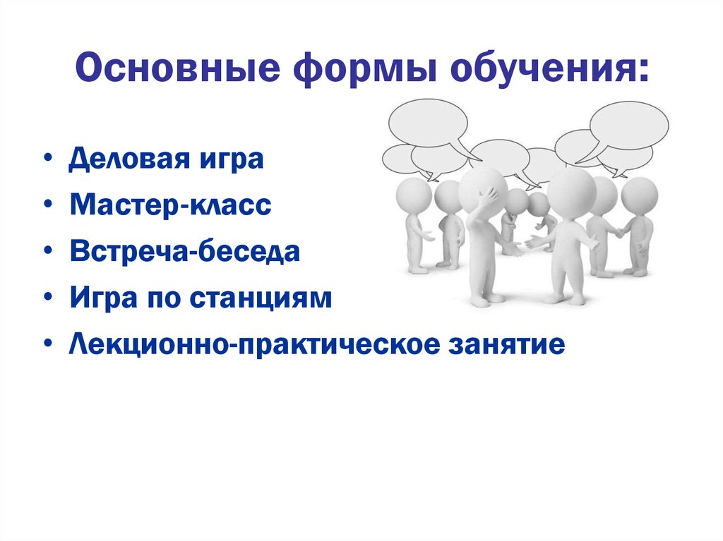 Классы встречи. Формы образования бизнеса. Основные формы изучения края. Основные формы. Виды делового обучения.