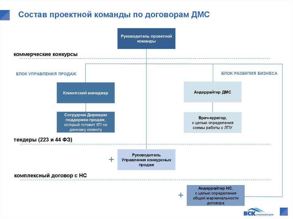 Состав команды управления проектом