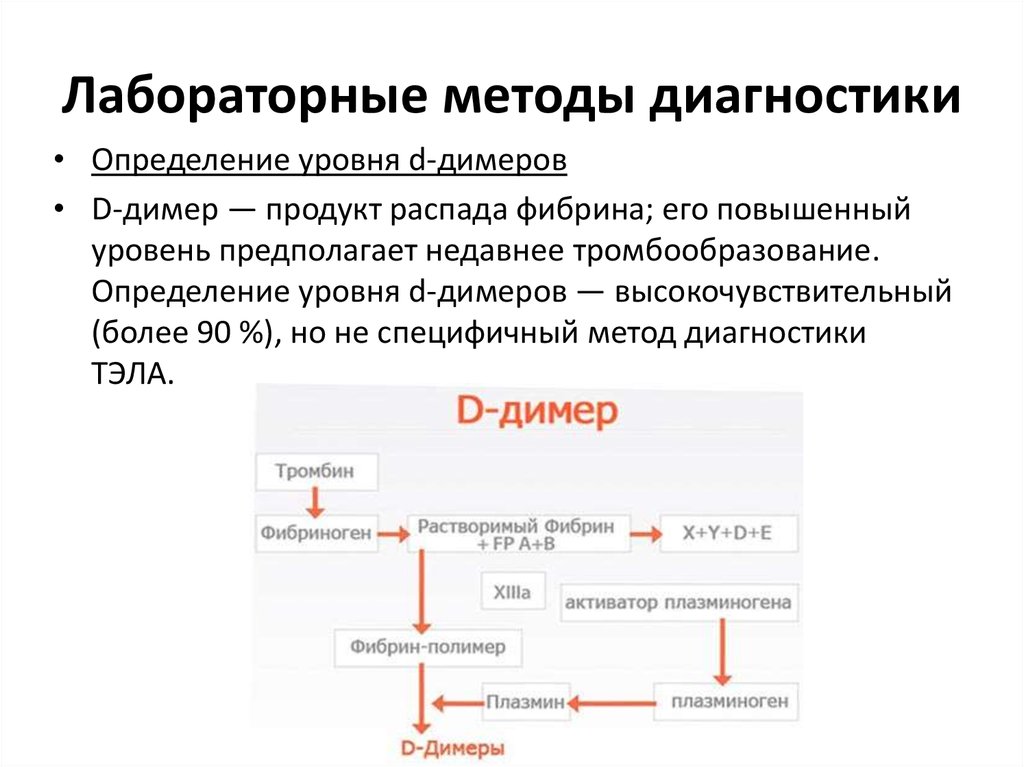 Методы лабораторной диагностики. Лабораторные методы определения д-димера. Методы диагностики витамина д лабораторной. Лабораторный метод определения д димера. Лабораторные методы диагностики Тэла.