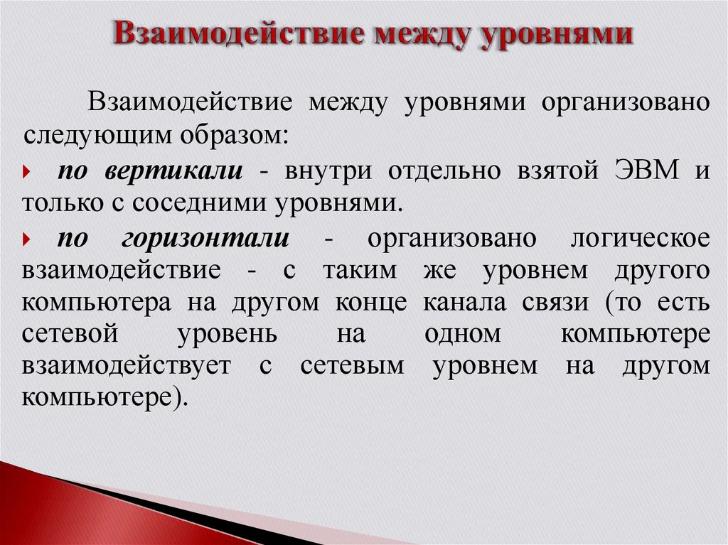 Степени сотрудничества. Взаимодействия между уровнями политик. Взаимодействие степеней между собой.