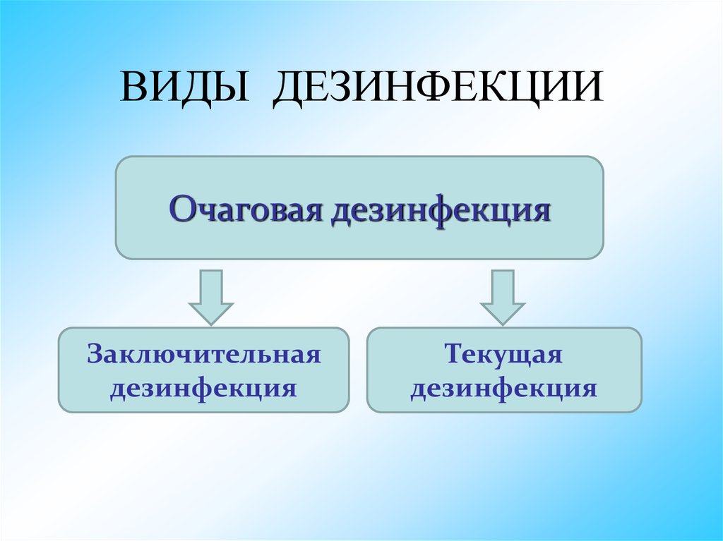 Презентация виды дезинфекции