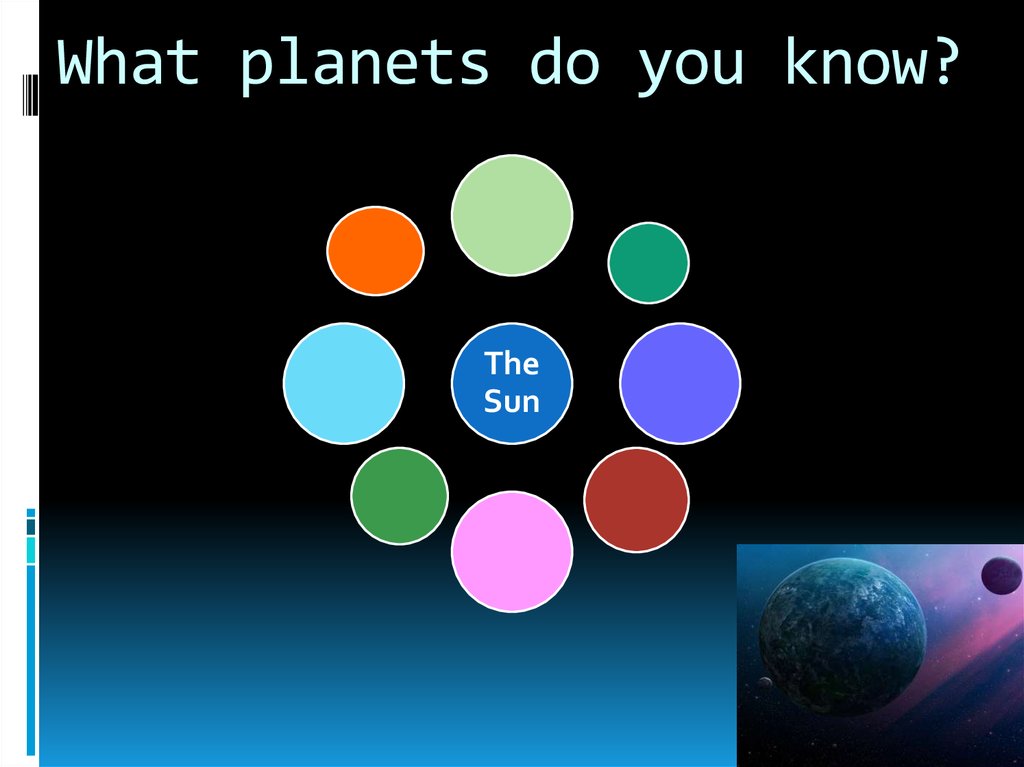 What planets do you know?