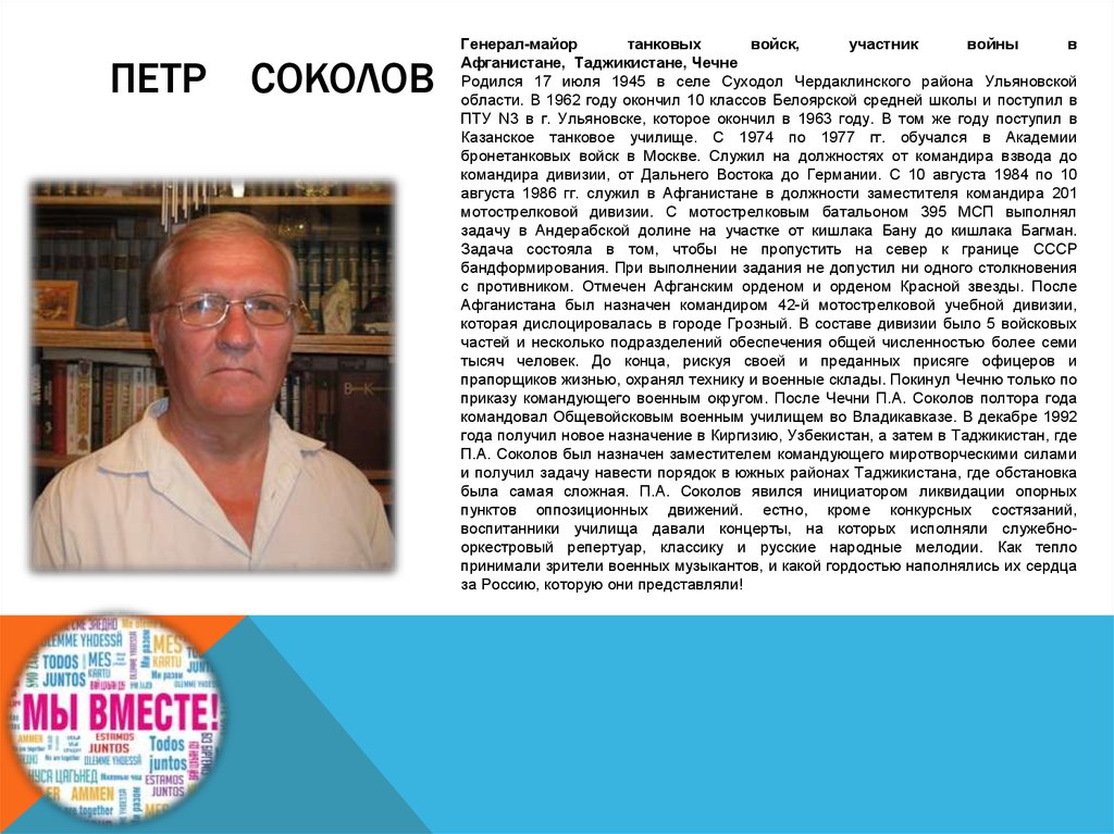 Петр соколов