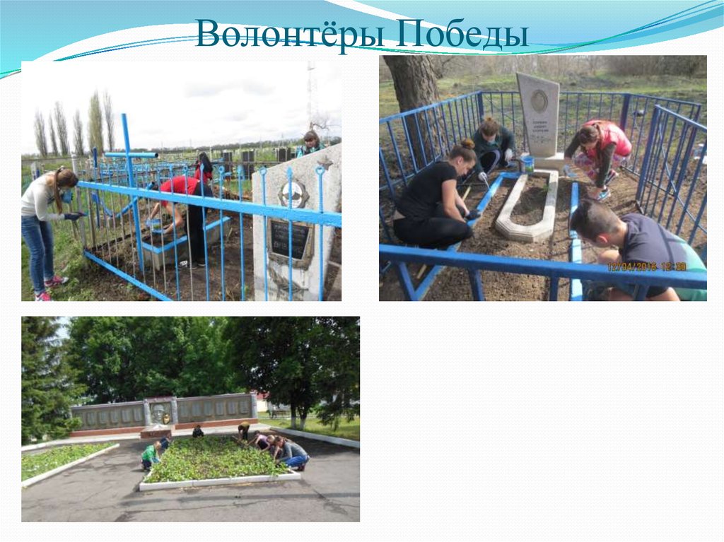 Волонтёры Победы