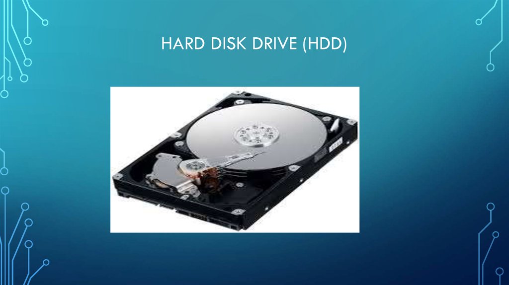 Hard disk drive (hDd)
