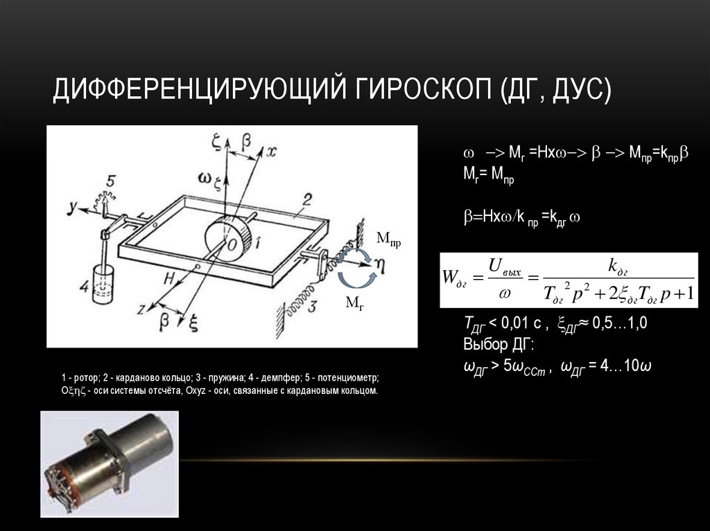 Коды чувствительность без гироскопа. Гироскопический датчик угловой скорости. Датчик угловой скорости кинематическая схема. 4. Датчик угловой скорости (дус) на основе двухстепенного гироскопа.