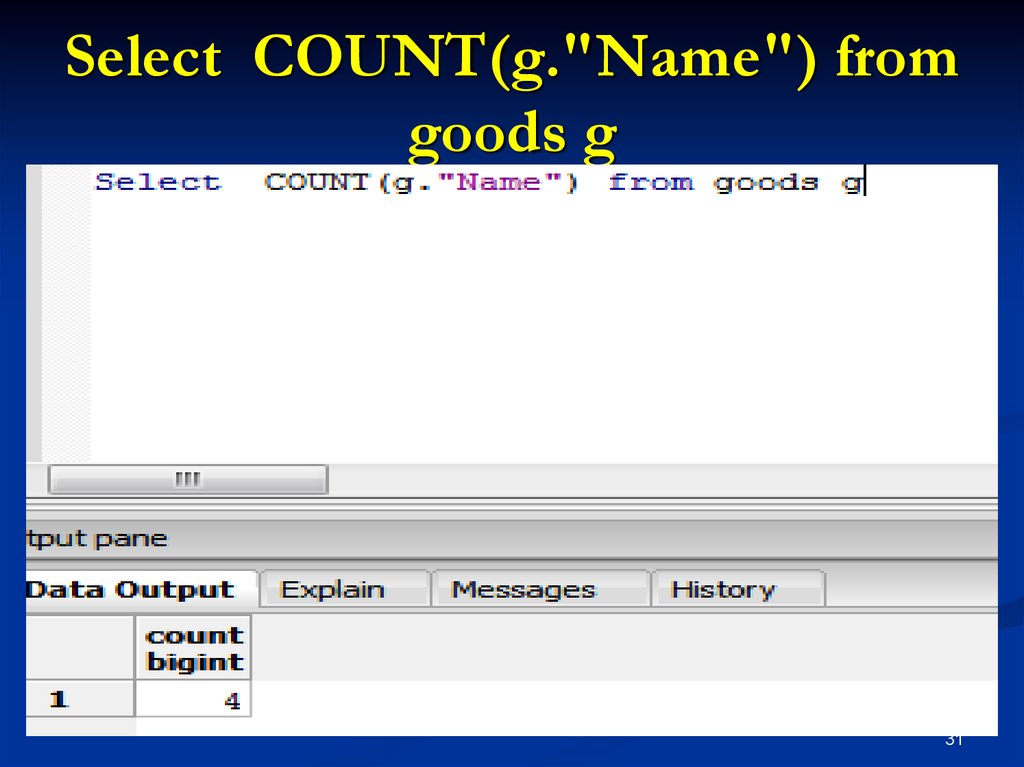 Функция count возвращает. Count SQL. Запрос SQL count. Select count SQL. As count SQL.