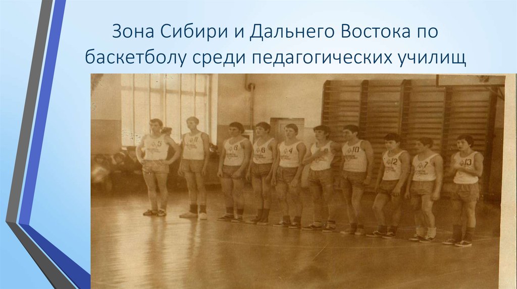 Зона Сибири и Дальнего Востока по баскетболу среди педагогических училищ