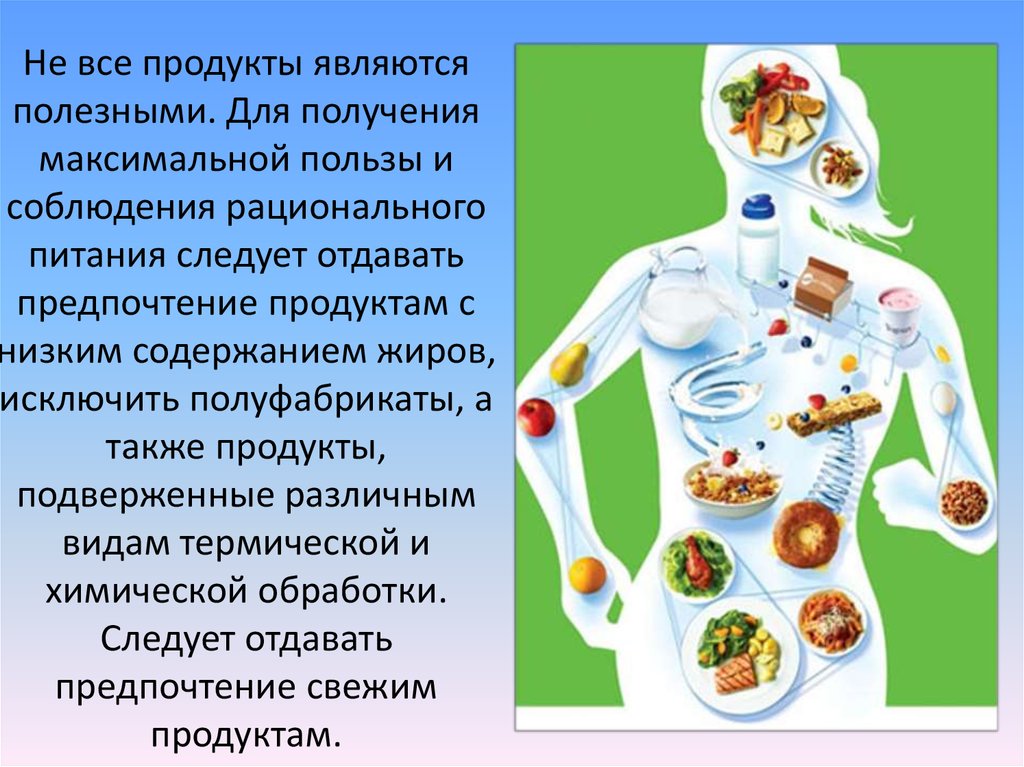 Что является продуктом. Гипотеза по рациональному питанию.