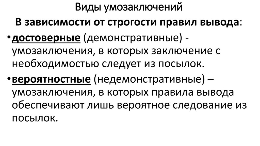 Вывод умозаключения. Виды умозаключений. Виды демонстративных умозаключений. Демонстративные умозаключения примеры. Выводы и умозаключения.