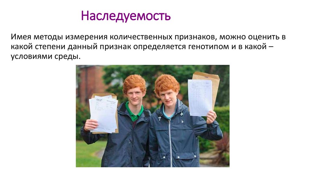 Наследуемость