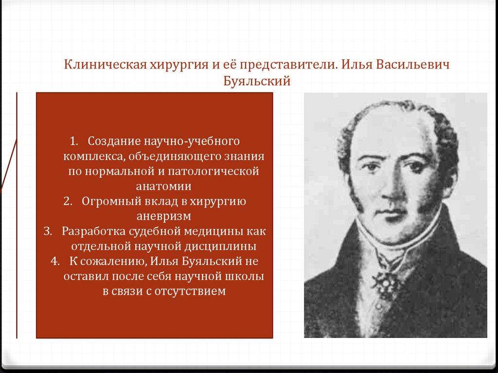 Вклад в медицину. Буяльский Илья Васильевич вклад в медицину. Илья Васильевич Буяльский (1789—1866). Буяльский Илья Васильевич достижения. Буяльский Илья Васильевич хирургия.