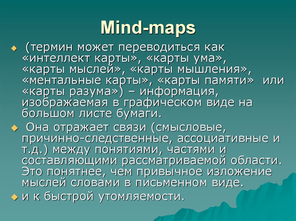 Mind-maps