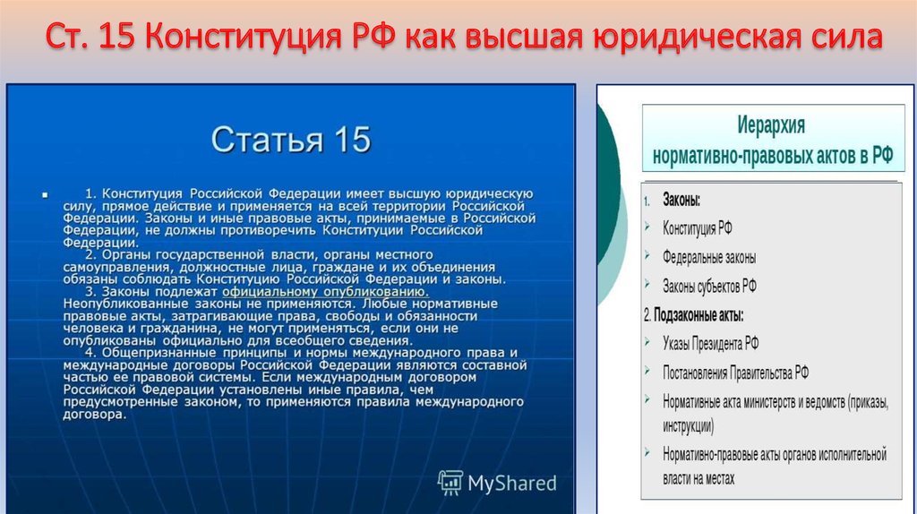 Конституция в системе законодательных актов составьте план