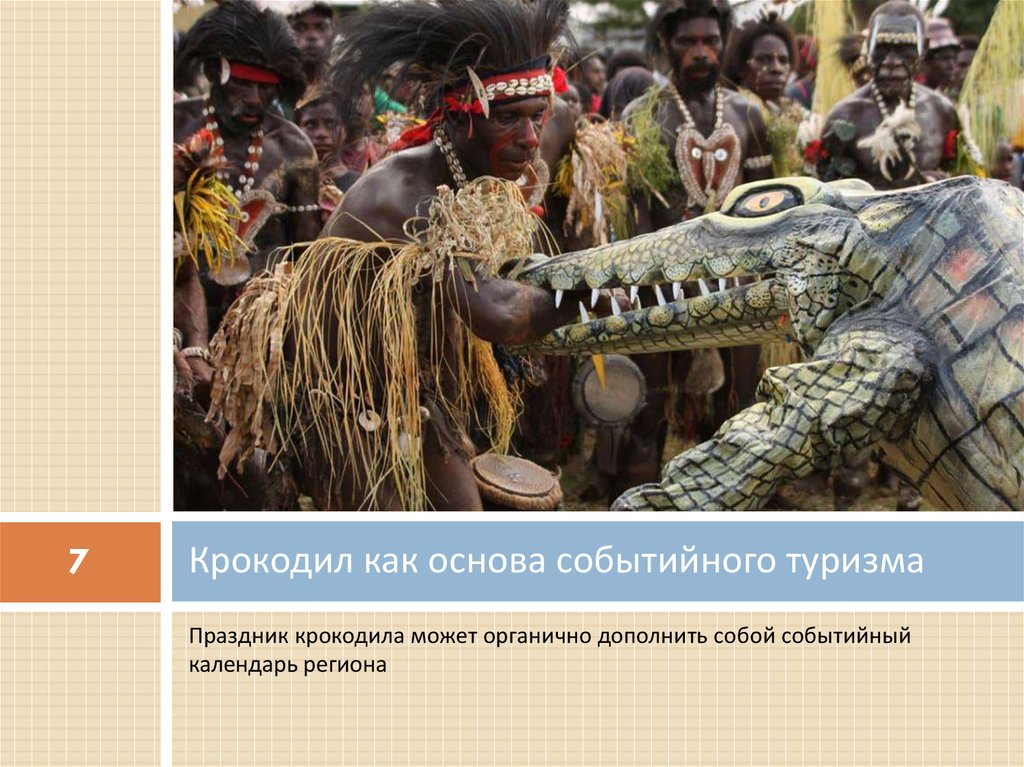 Крокодил как основа событийного туризма