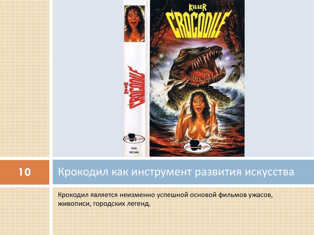 Крокодил как инструмент развития искусства