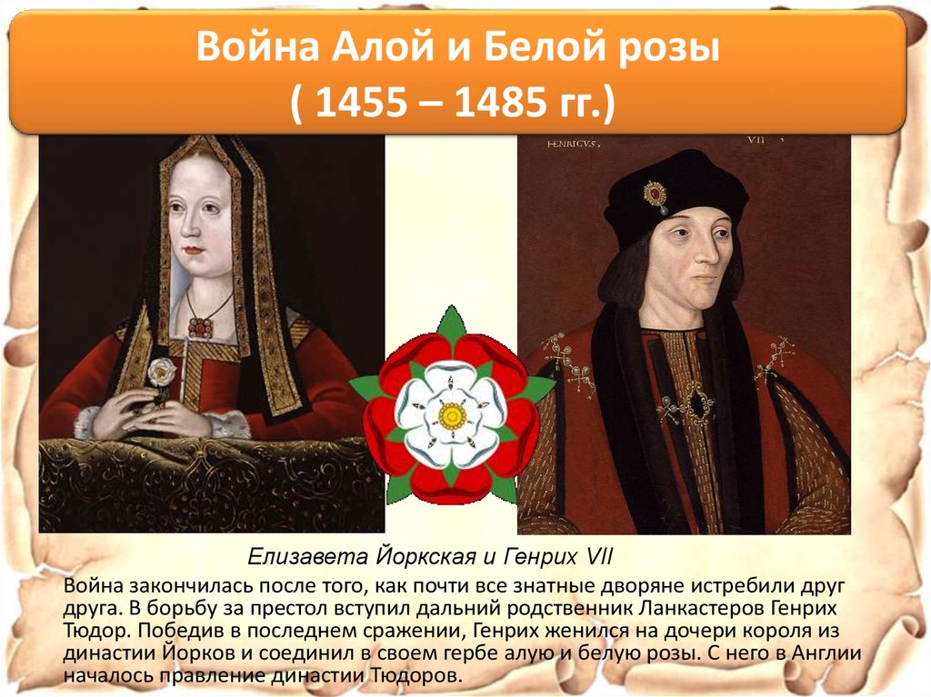 2 исторические личности и их действия. 1455-1485.