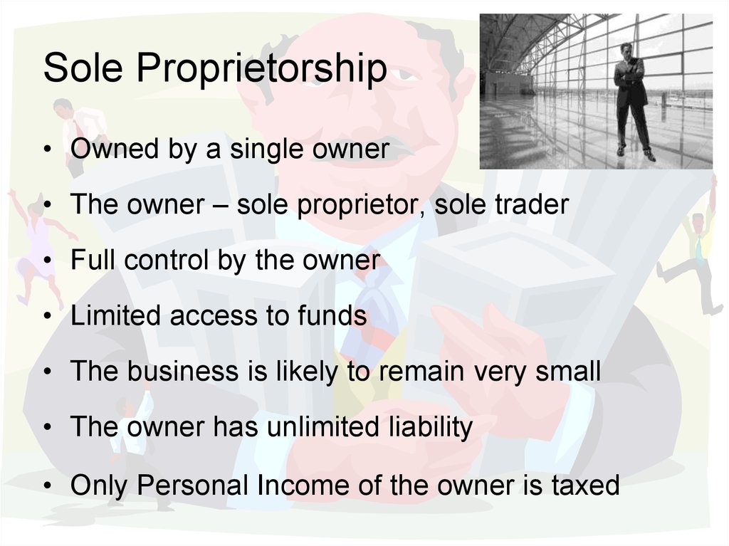 Sole proprietorship taxes