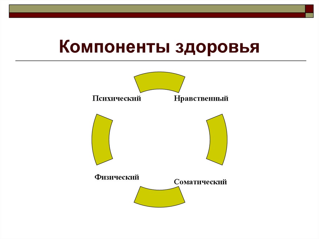 Картинки компоненты здоровья