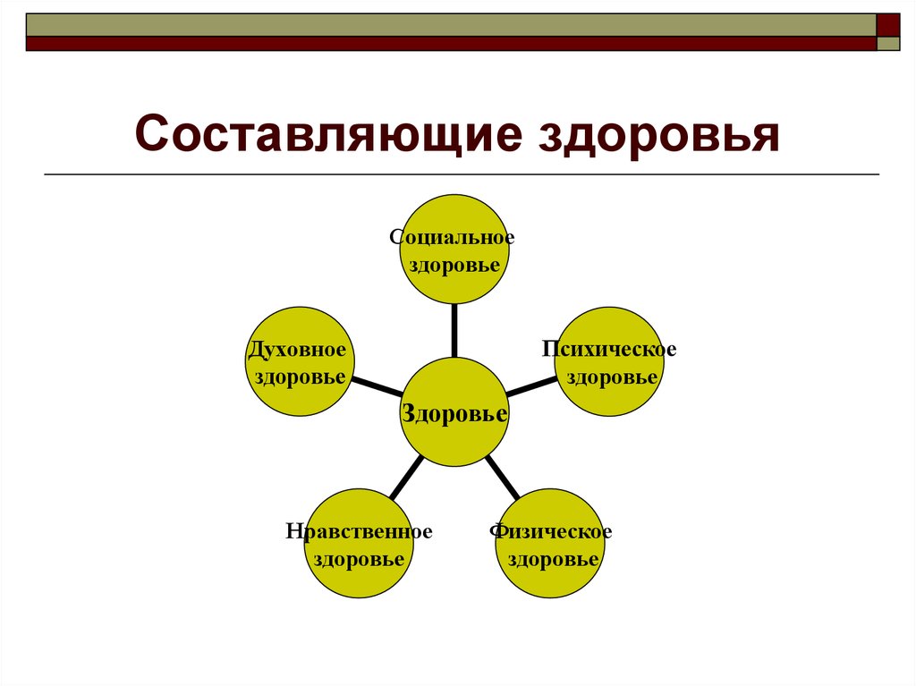 Здоровье человека схема - 88 фото