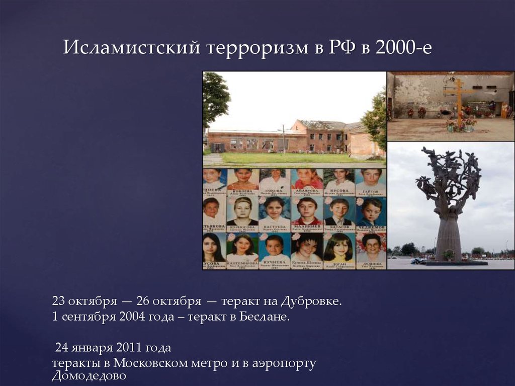 Исламистский терроризм в РФ в 2000-е