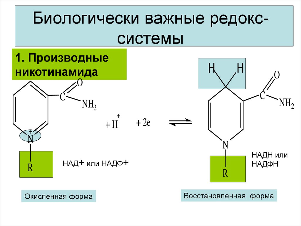 Биологически важные. Редокс система над НАДН. Биологические Редокс-системы. Редокс системы 2 типа. Redox системы.