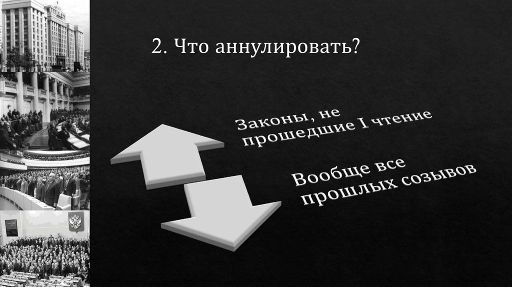 2. Что аннулировать?