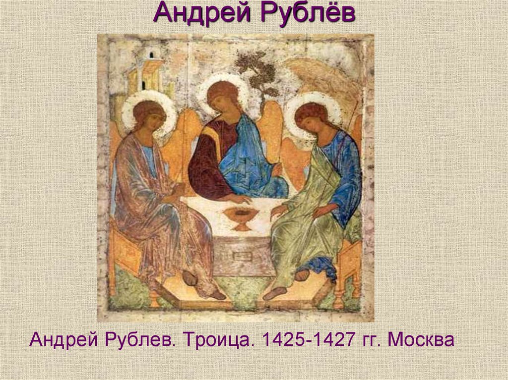 Троица автор. Андрей Рублев Троица 1425-1427. Троица 1427 Рублев. Андрей Рублев «Троица», 1427. Троица. Икона. 1425 – 1427 Гг. Андрей рублёв..