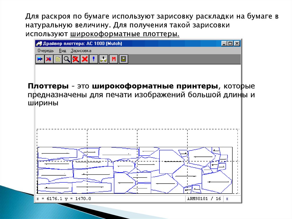 Берег раскрой бумаги