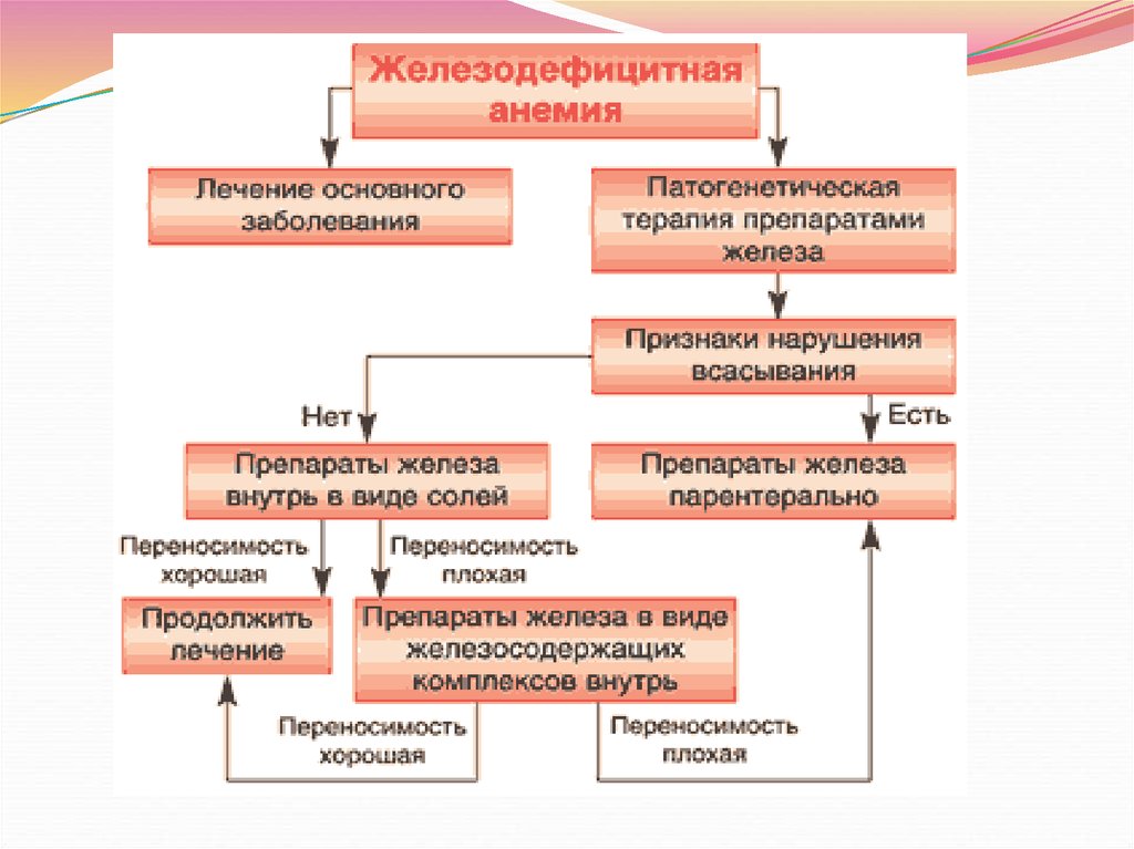 Методы лечения анемии