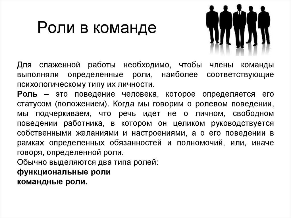 Определяющая роль. Роли в команде. Роли людей в команде. Роли в команде слаженной команды. Роль для презентации.