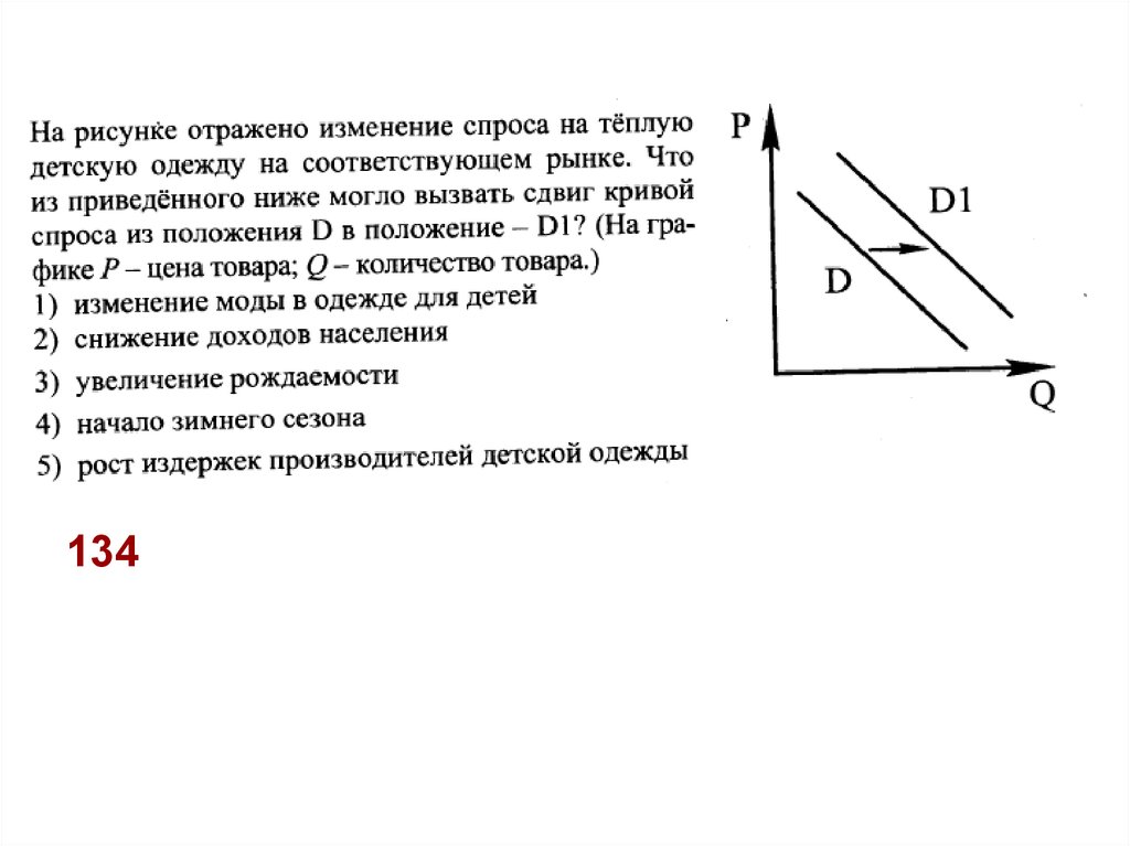 На рисунке отражено изменение спроса на услуги автосервисов на соответствующем рынке линия спроса d