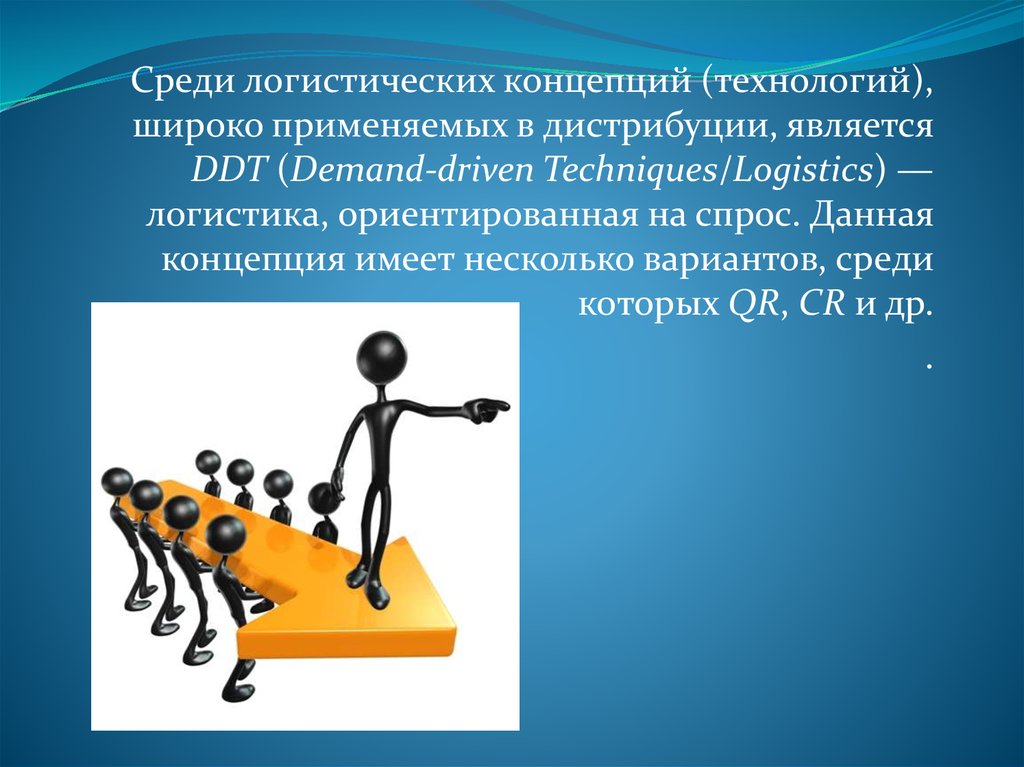 Среди вариантов ответа. Логистика ориентированная на спрос. DDT В логистике. Система DDT. Концепция DDT.