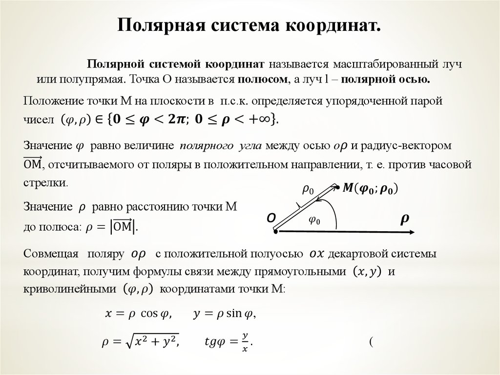 Векторы в декартовой системе координат