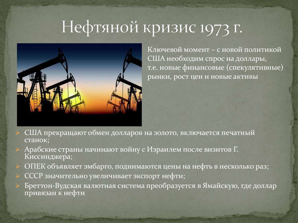 Почему растет нефть. Нефтяной ШОК 1973 причины. Топливный кризис в США 1973. Нефтяной кризис. Нефтяные кризисы 1970-х гг.