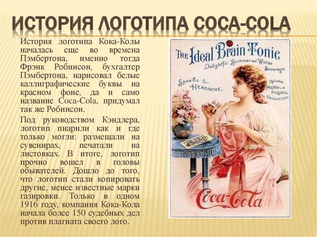 История логотипа Coca-Cola
