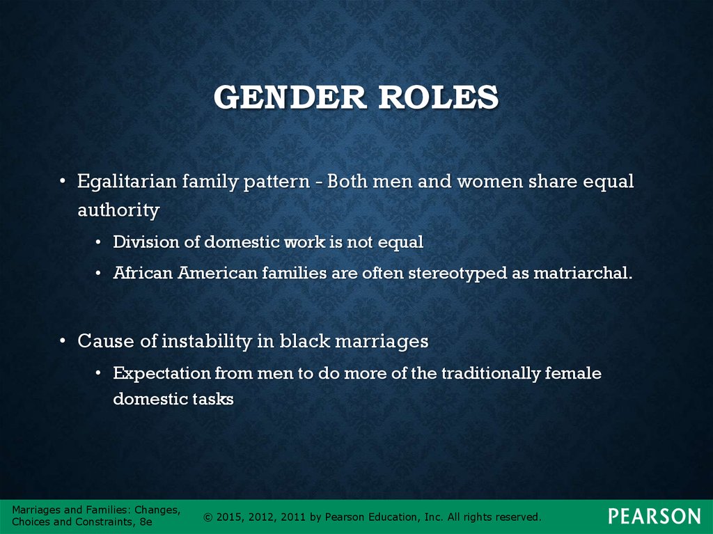 Racial/Ethnic Families: Stresses And Strengths. Marriages And Families:  Changes, Choices And Constraints, 8E - Online Presentation