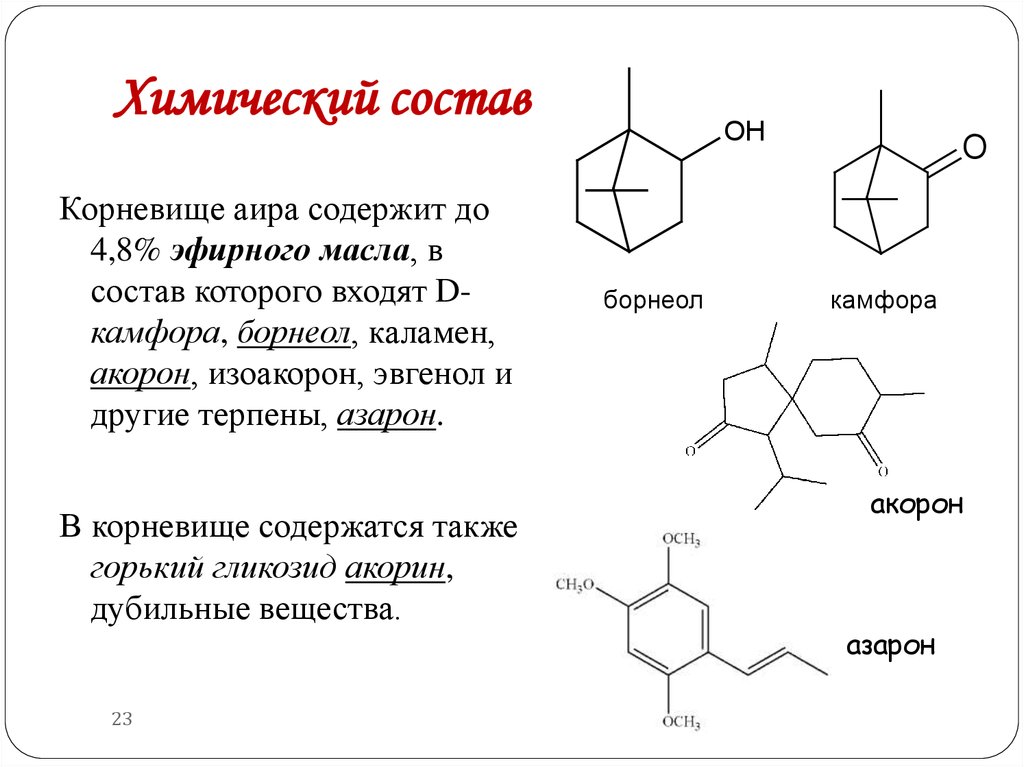 Химический состав и структура. Гликозид акорин формула. Акорон структурная формула. Акорин структурная формула. Химический состав корневищ аира.