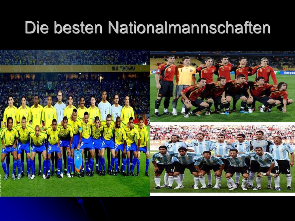 Die besten Nationalmannschaften