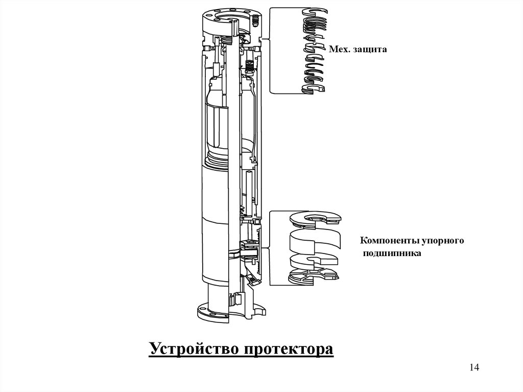 Чертеж модуль секции эцн