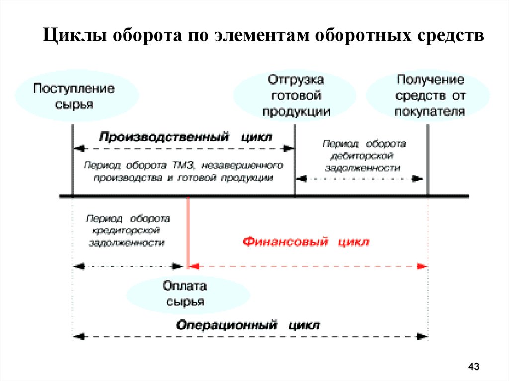 Оборотный цикл. Цикл оборота оборотных средств. Цикл оборотного капитала. Цикл оборота оборотного капитала. Циклы оборота средств предприятия.