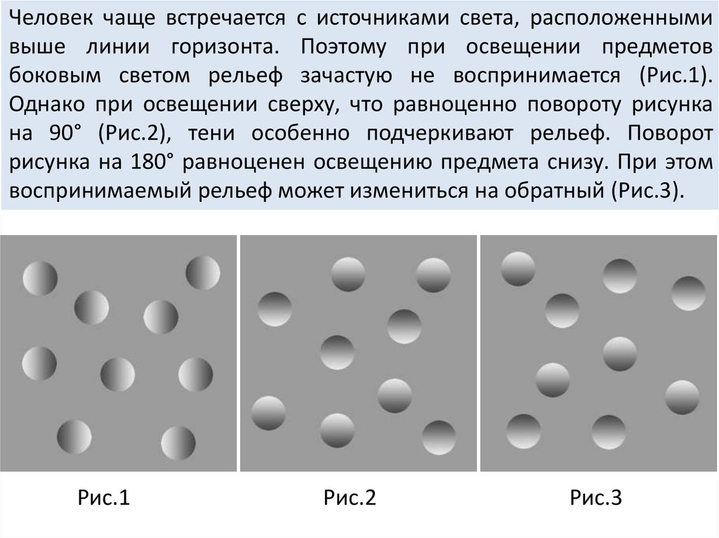 Выше расположенный. Освещение рельефа при косонаправленном освещении. Сглаженность рельефного рисунка что это.