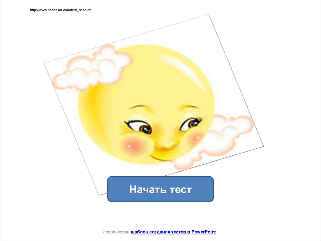 тест минутка