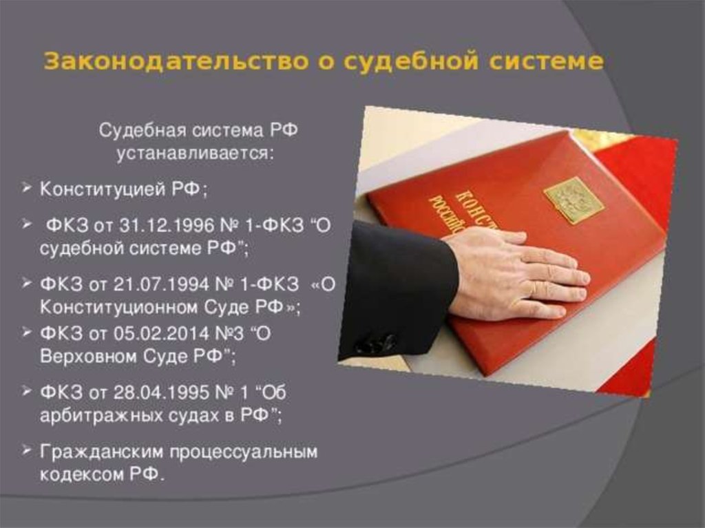 Фкз 1996. Законодательство о судебной системе. Судебная система устанавливается. Судебная система РФ. Российская судебная система.