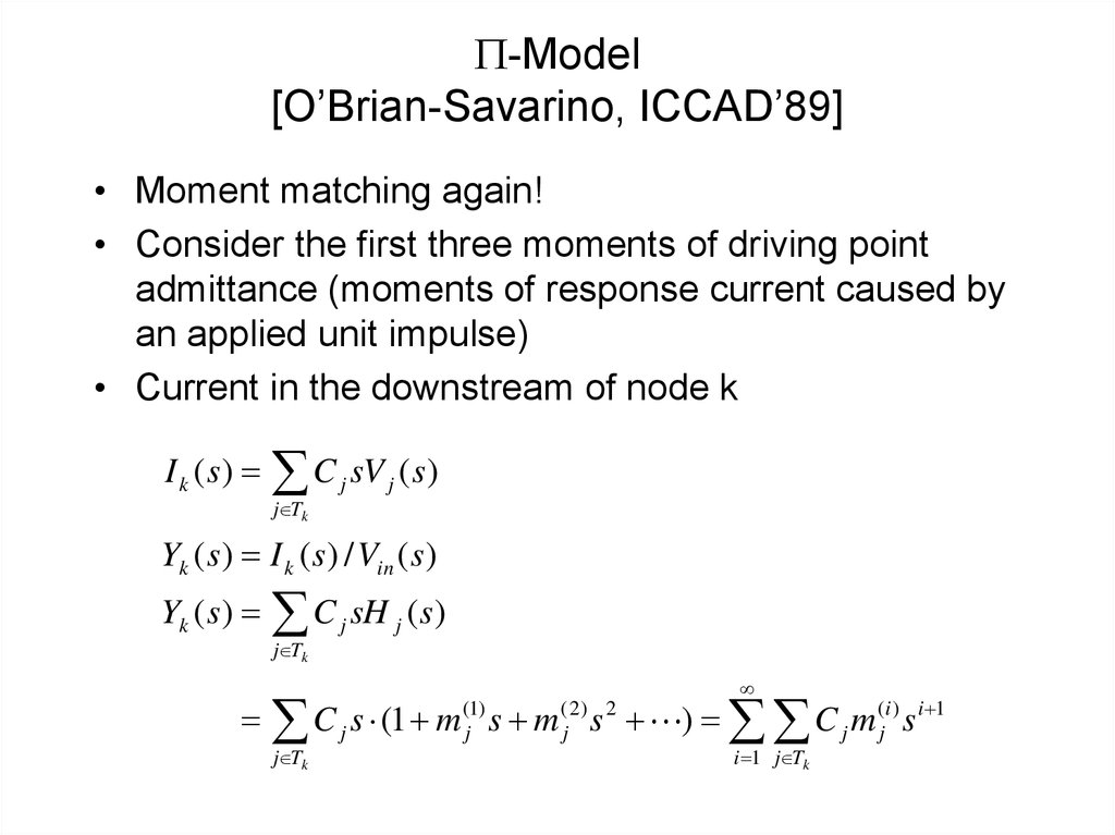 P-Model [O’Brian-Savarino, ICCAD’89]